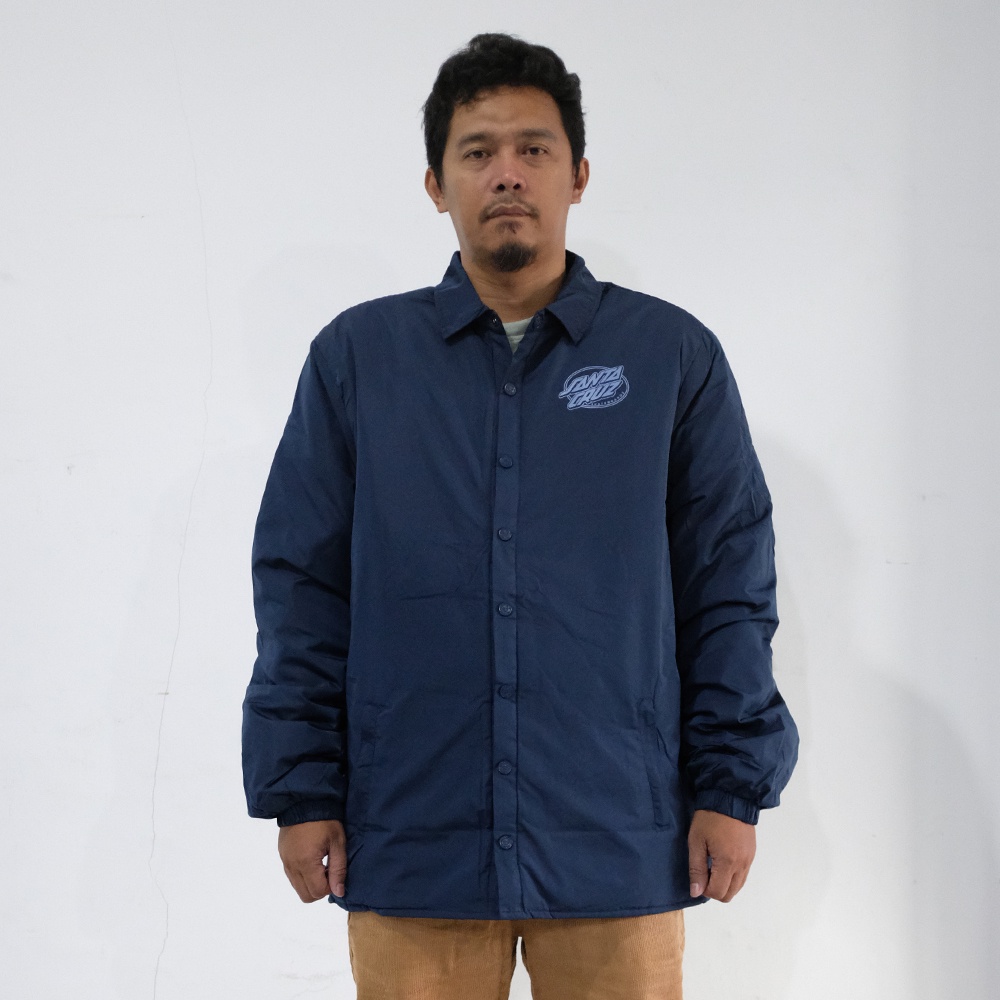 Santa Cruz Lined Oval Dot Coach Jacket SM1220603 Traffik