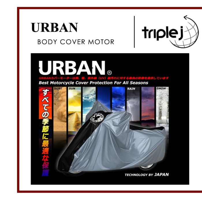 COVER MOTOR REVO / SARUNG / PENUTUP MOTOR REVO WATERPROOF URBAN UK.STD