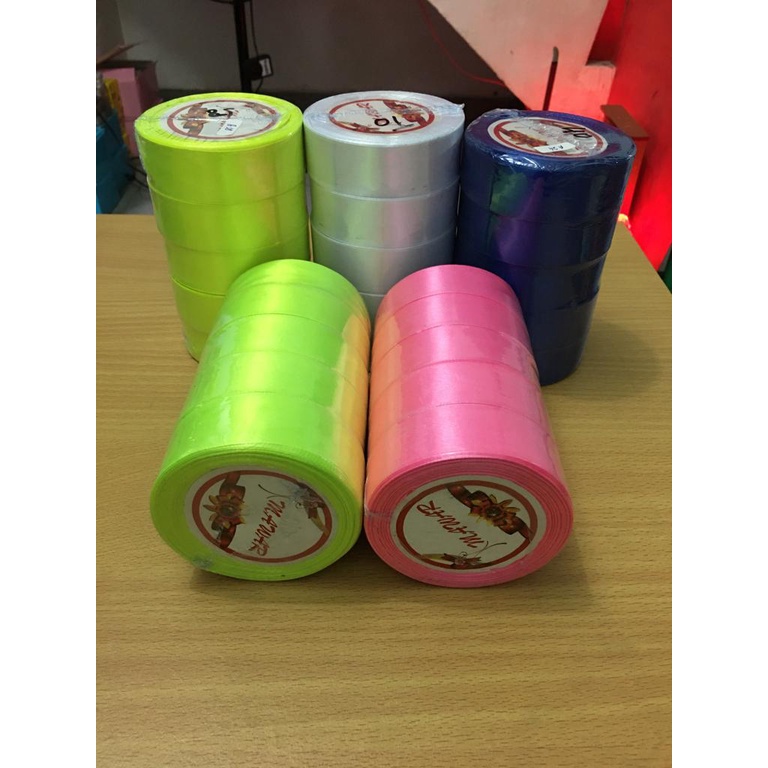 

pita kain warna polos 1 inci/pita kain 1roll