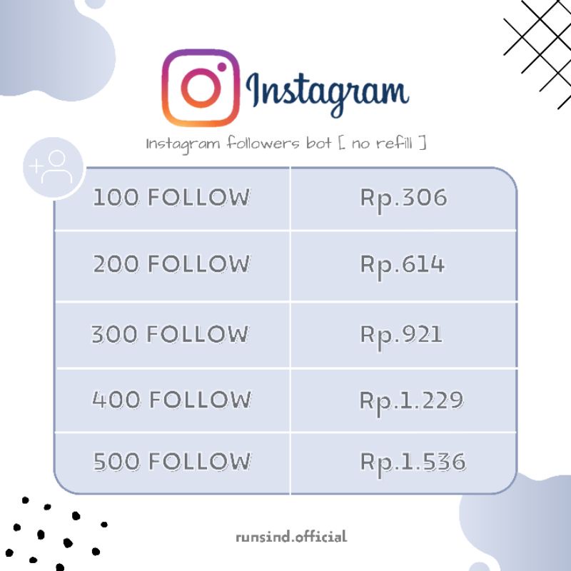 runsind.official | Instagram followers bot [ no refill ]