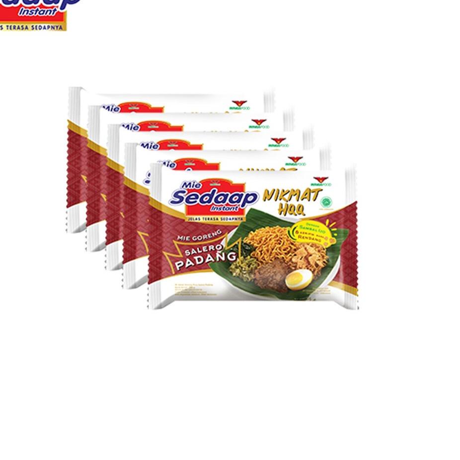 

[KODE PRODUK HLKBM8684] Sedaap Mie Goreng Salero Padang x 5 pcs