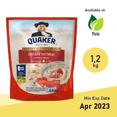 

[NEW] Quaker Instant Oatmeal Merah 1200 gr