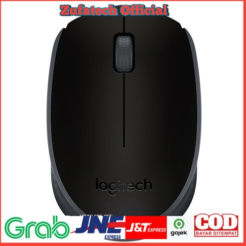 Logitech Wireless USB Mouse - M170 - Black