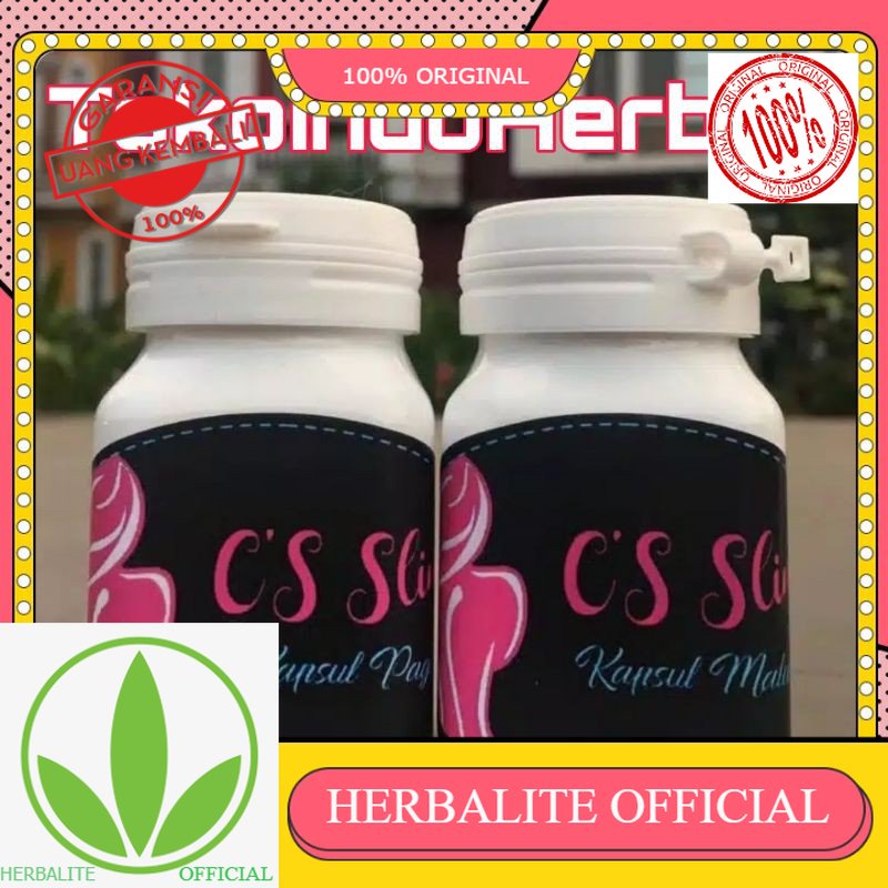 100% ORIGINAL [COD] CS SLIM OBAT DIET HERBAL PELANGSING / PELANGSING HERBAL /OBAT DIET