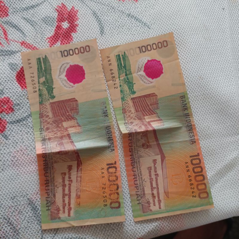Jual Uang Rp.100.000 Edisi Tahun 1999