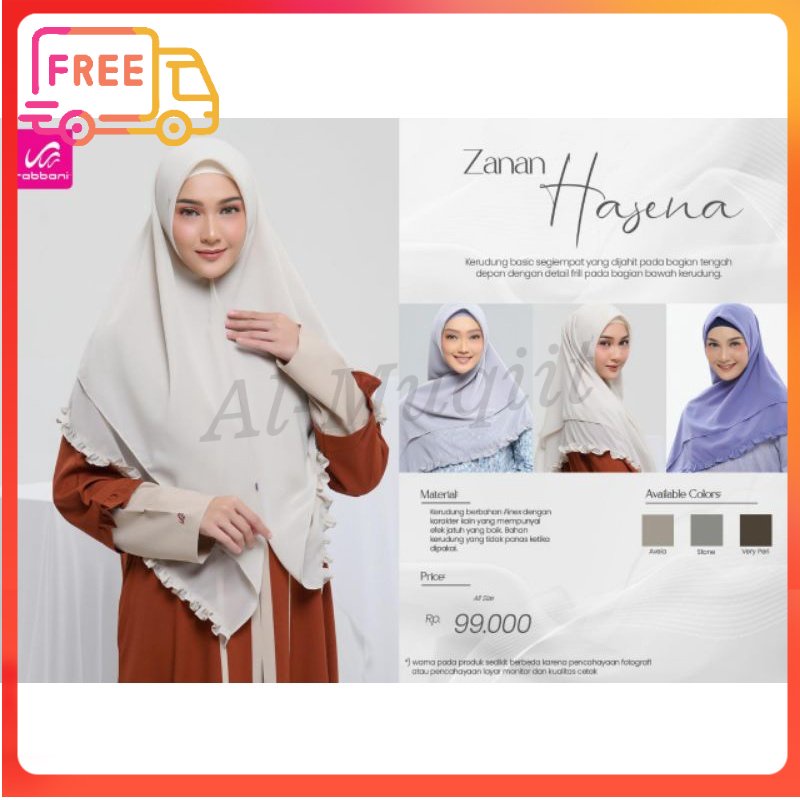 NEW DISKON RABBANI ORI DISKON RABBANI ORI - Rabbani Ori - Kerudung Segitiga Instan Rabbani Dewasa | 
