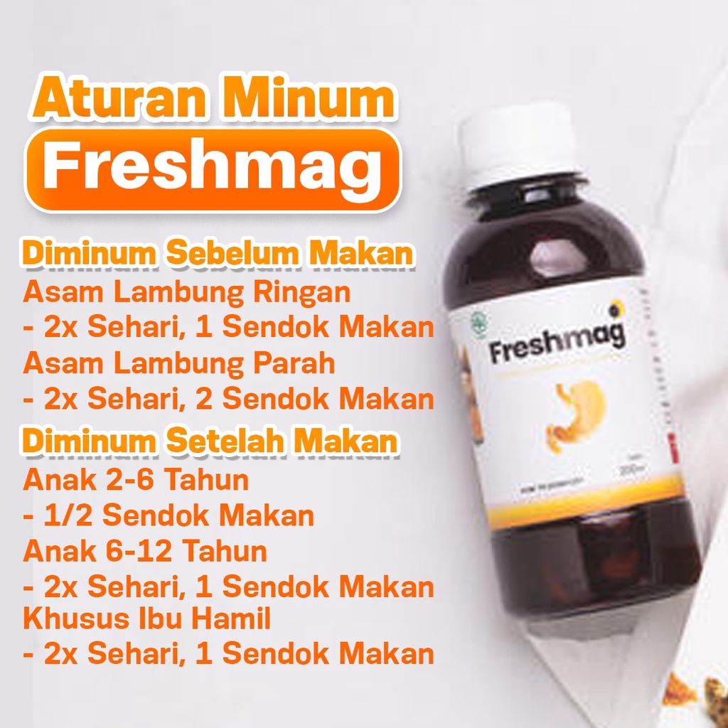 Freshmag - Madu Mag Magh Solusi Atasi Masalah Asam Lambung Gerd Infeksi Lambung Mual Muntah Lancarkan Pencernaan Sirkulasi Darah