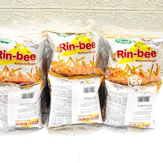 

Menarik Oishi Rin Bee Rin-Bee Rinbee Stick Keju 1 Pack 20 pcs x 10 gr NFG*