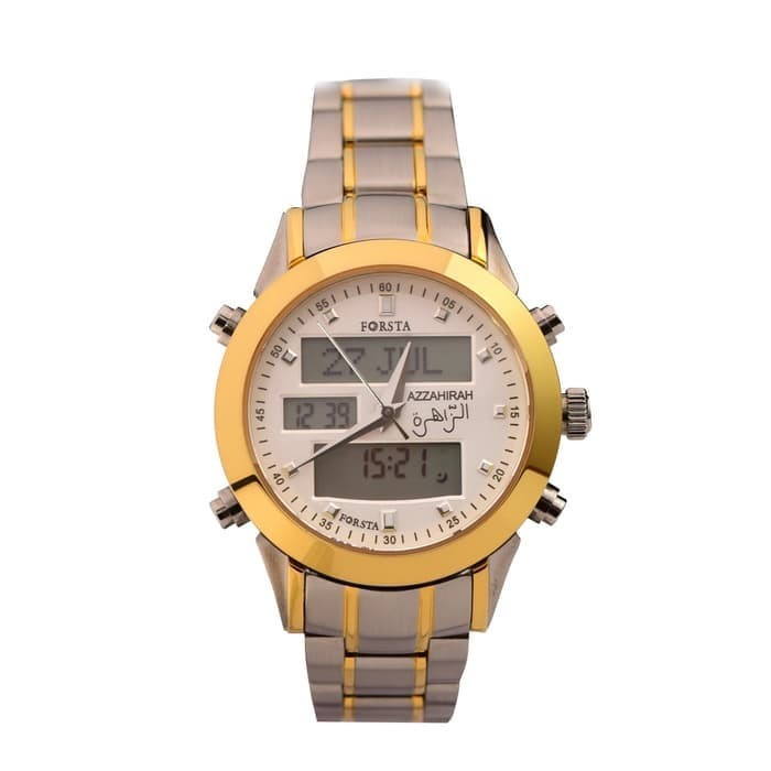 JAM TANGAN MEWAH FORSTA AZZAHIRAH WANITA SILVER - GOLD