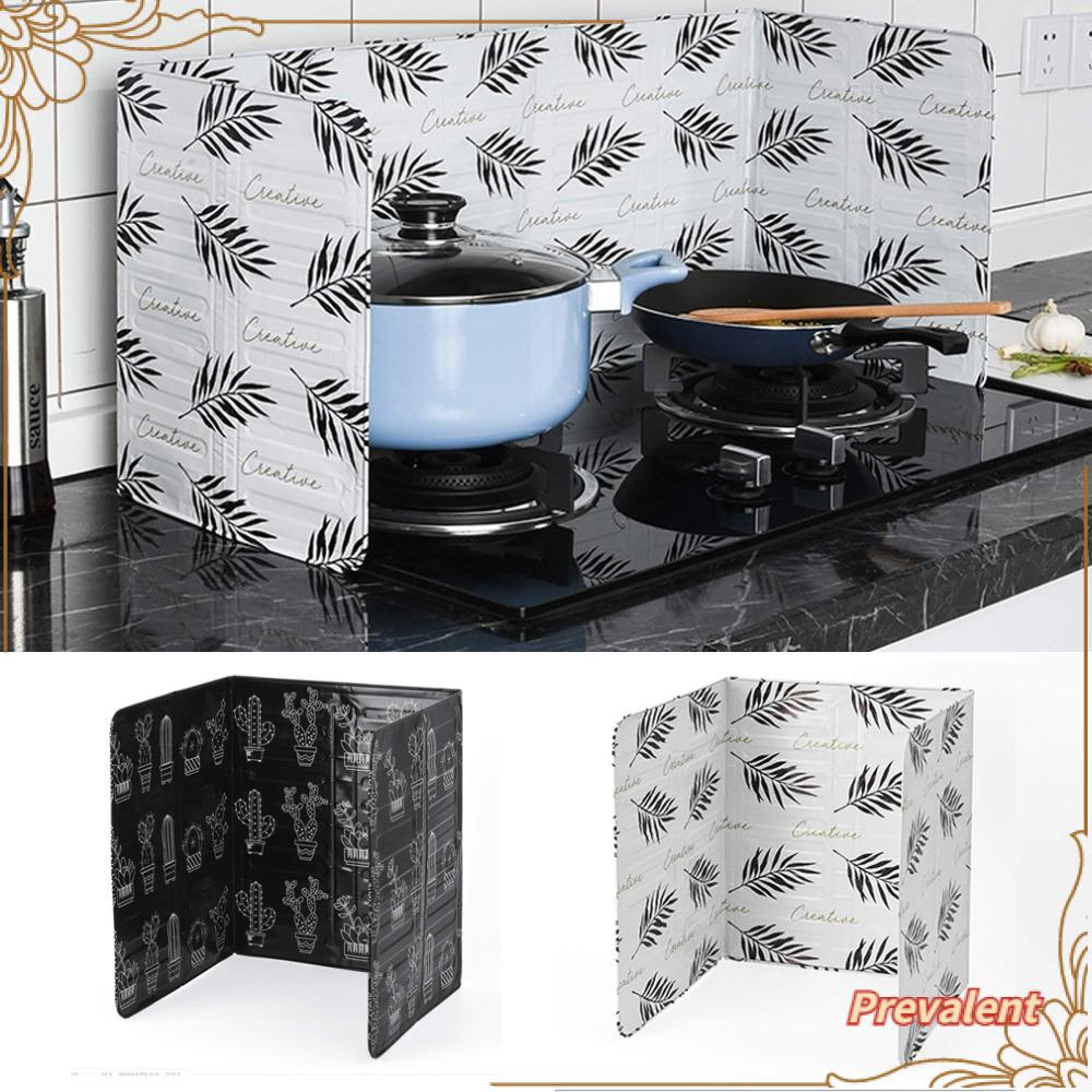 Preva Pelindung Kompor Gas New Cookware Screen Plate Motif Kaktus Dapur Penggorengan