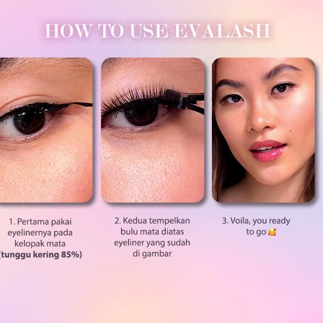 Terbaru Evalash Bulu Mata Magnetic Eyelash Eva Lash Magnet Bulumata Magnet Eyelash Magnetik Kosmetik