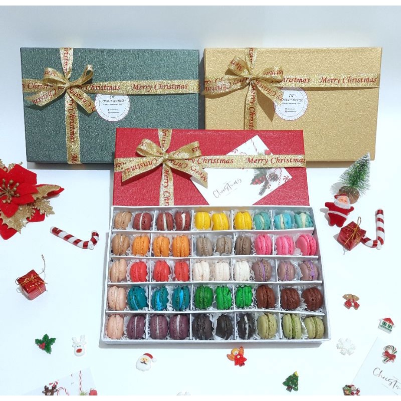 

Hampers Natal Baby Macaron - Parsel Natal Kue Kering