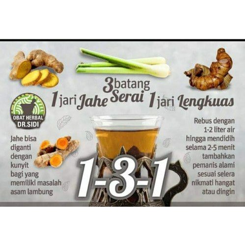

131 Kering dengan jahe