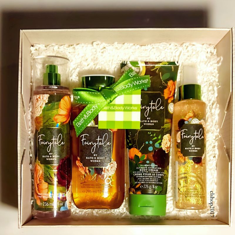 BBW FAIRYTALE GIFT SET PAKET BATH &amp; BODY WORKS