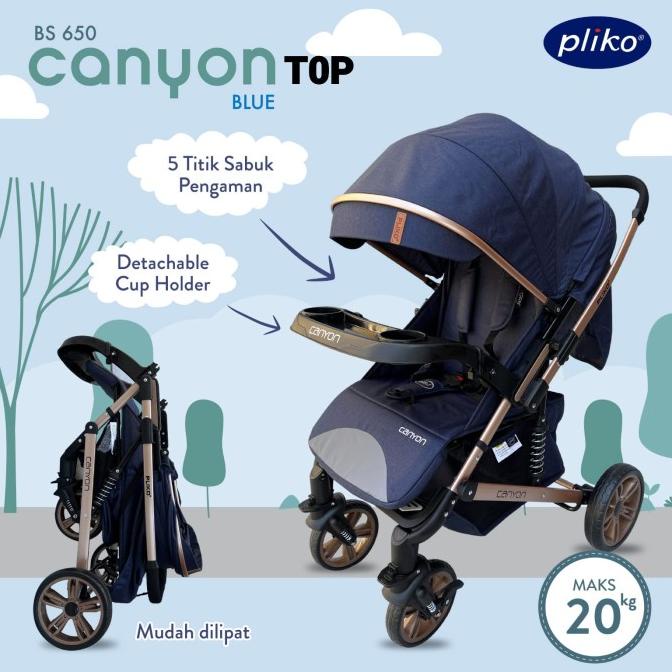 Stroller Pliko Canyon 650 Reversible