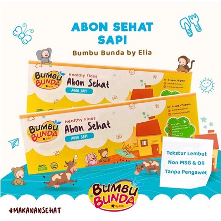 Bumbu Bunda Abon Rasa Sapi dan Ayam 45Gr - Kabakids Store