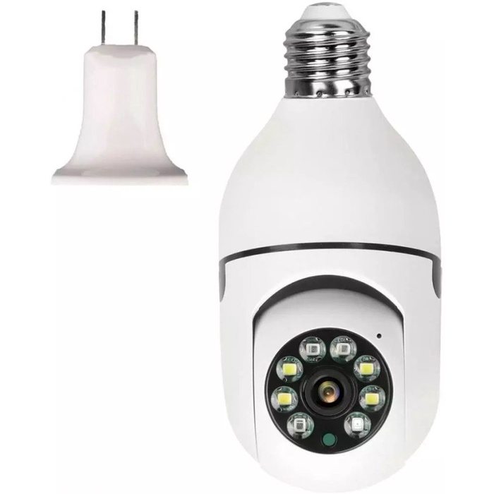 IP KAMERA CCTV SOCKET E27 BOHLAM PTZ WIFI Panorama Camera Online 360