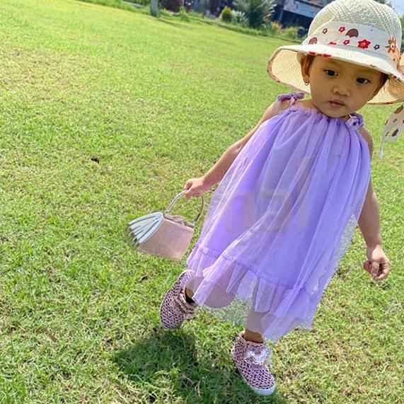 ヰ Akmal_set dress newborn bayi perempuan DRESS KEMBEN KD 1 bandana bayi perempuan kaos kaki perempua