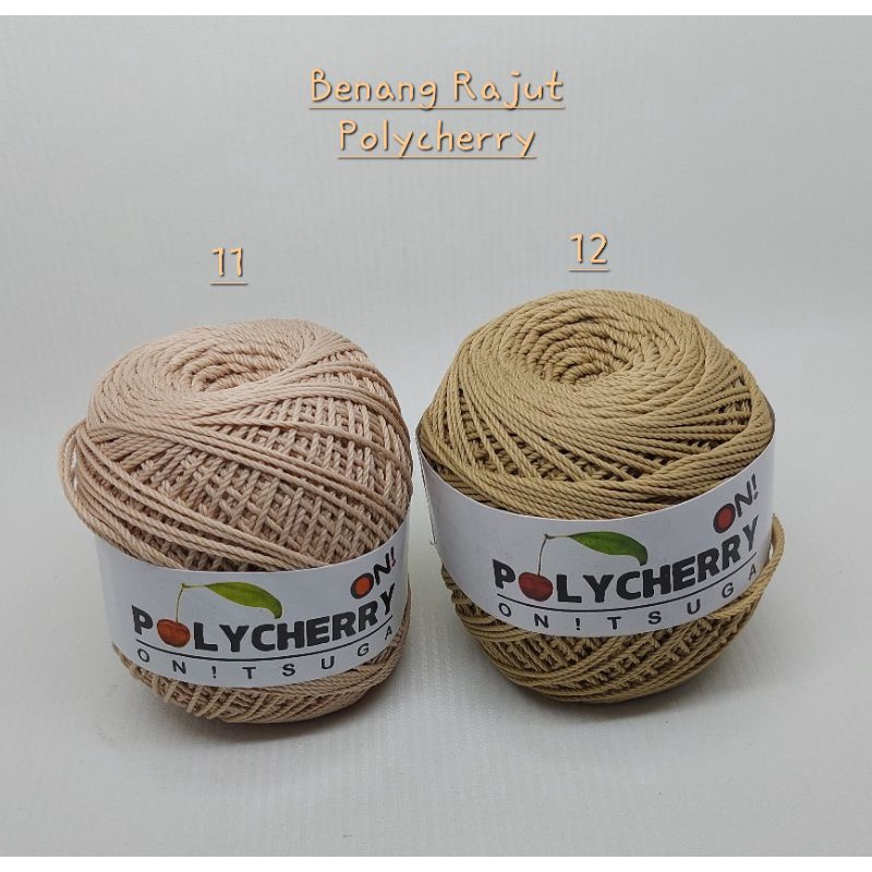 Benang Rajut Polycherry
