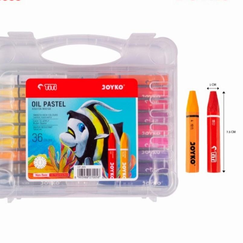 

Bayar Di Tempat Crayon / Oil Pastel Titi Joyko 36 Warna ロ