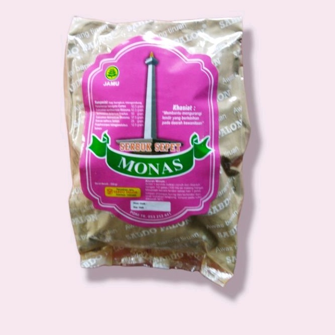 

Serbuk Sepet Cap Monas Khusus Wanita 250 gr