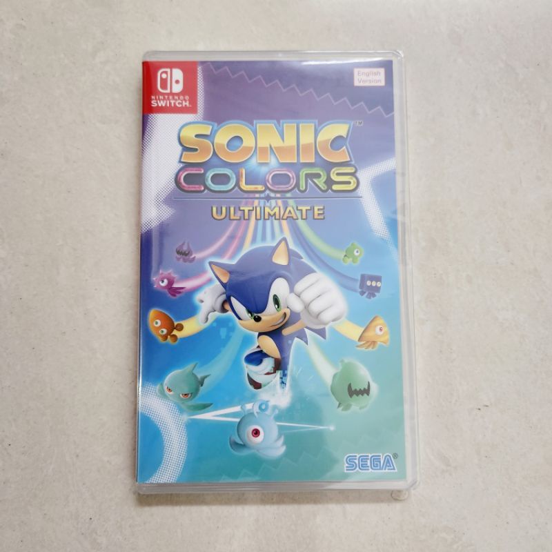 Sonic Colors Ultimate Nintendo Switch Color Colour Colours Kaset