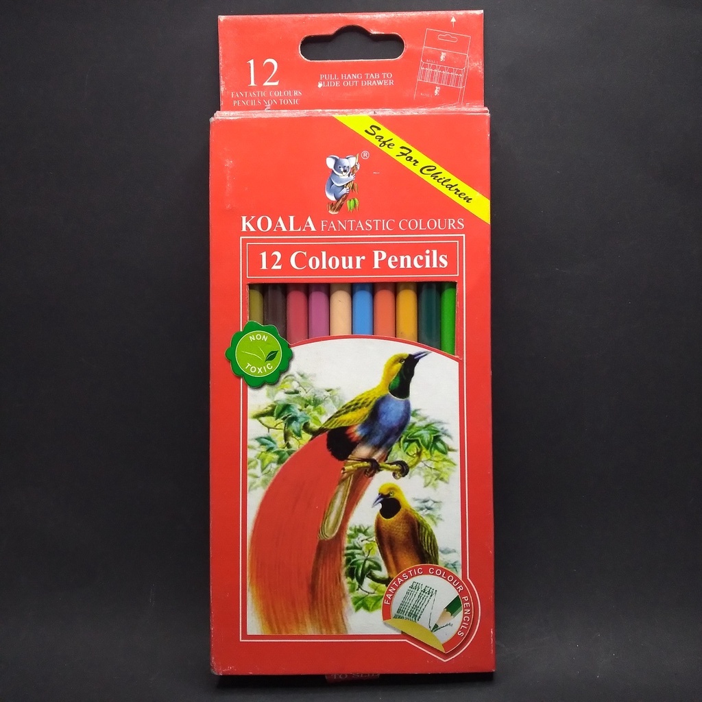 

PENSIL WARNA KOALA 12 WARNA