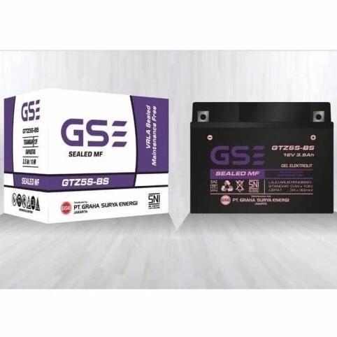 Aki Motor Mio J + Mio M3 GTZ5S (GS E )Aki Kering MF