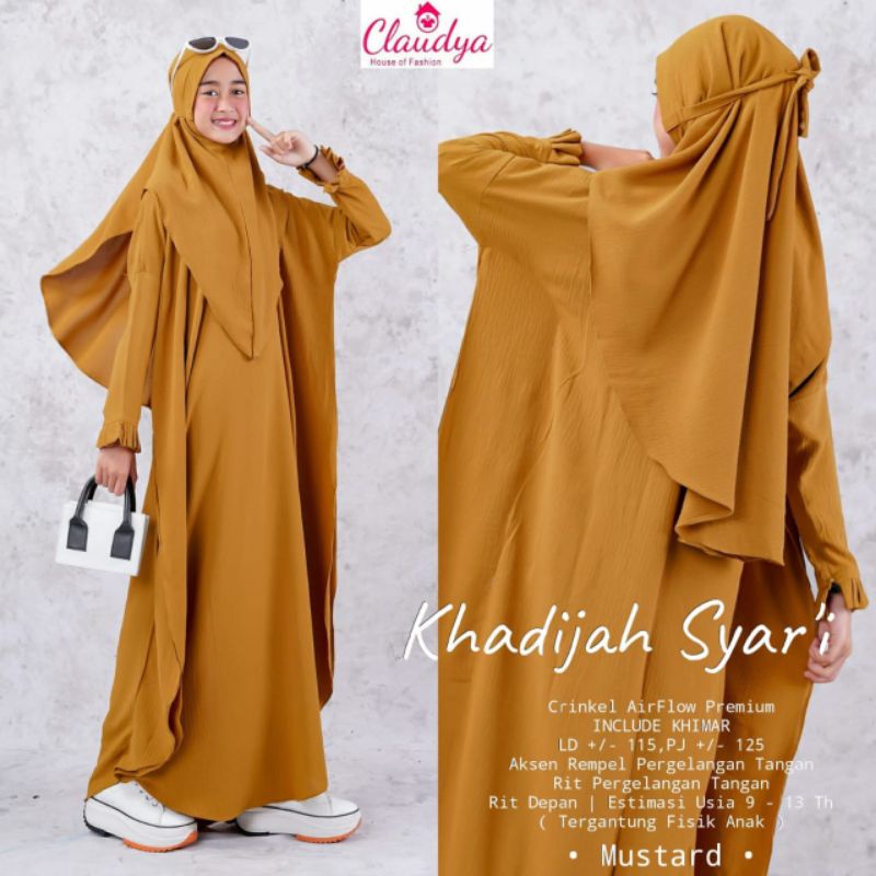 SL KHADIJAH SYARI KIDS (tanya stock)