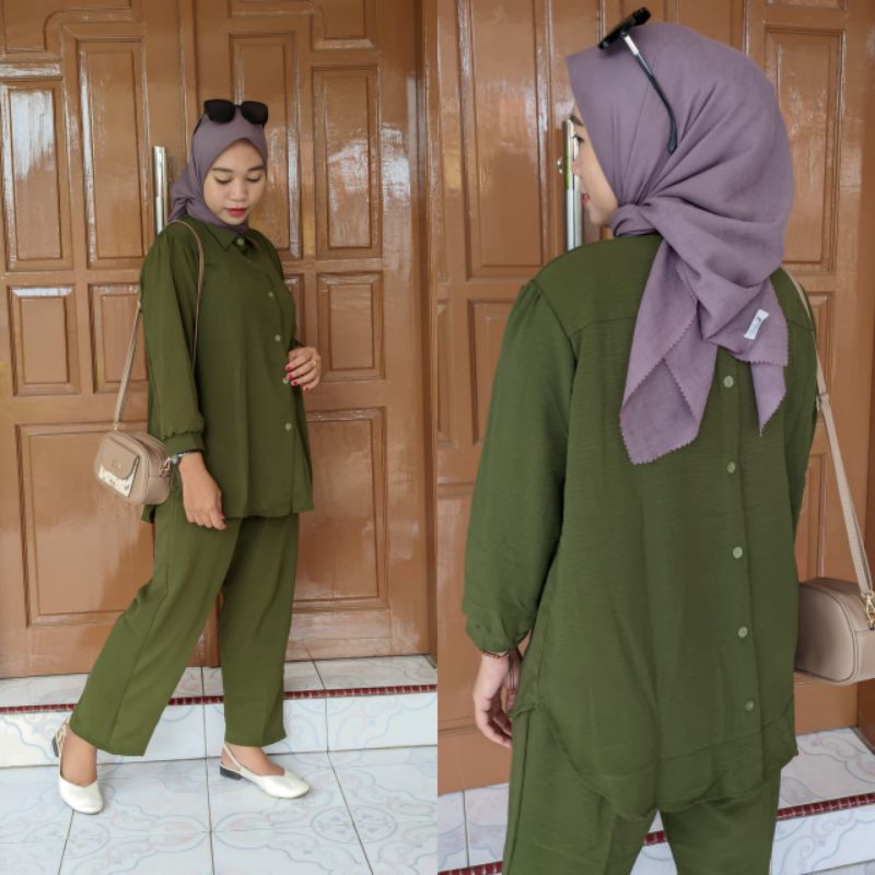 One set Wanita kekinian / One set murah / One set kekinian 2023