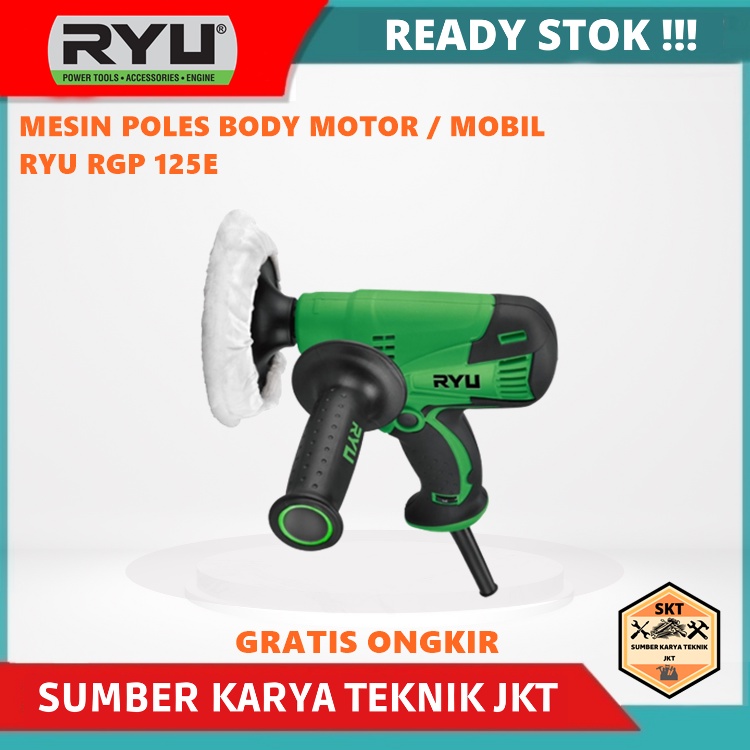 Jual Mesin Poles Ryu Rgp E Polisher Ryu Rgp E Mobil Motor Kaca