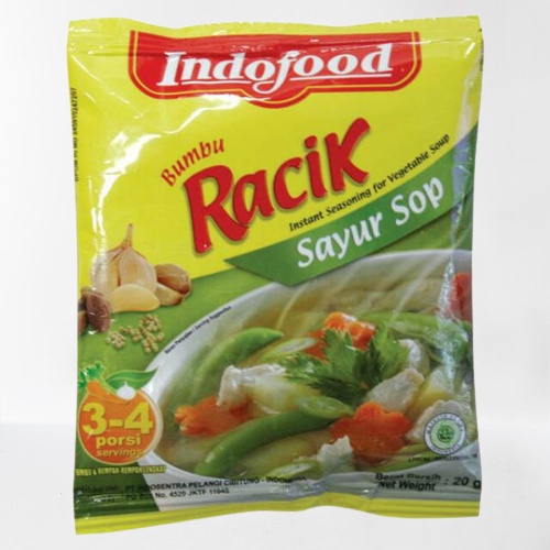 

( PER SACHET ) ~ INDOFOOD BUMBU RACIK SAYUR SOP