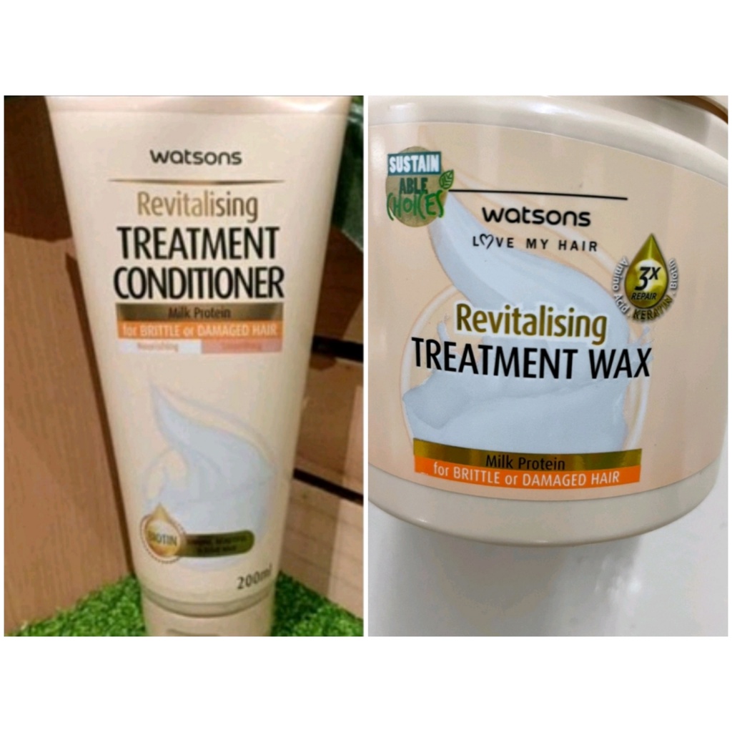 Watsons Treatment Conditioner 200ml / Watsons Treatment Wax 500ml