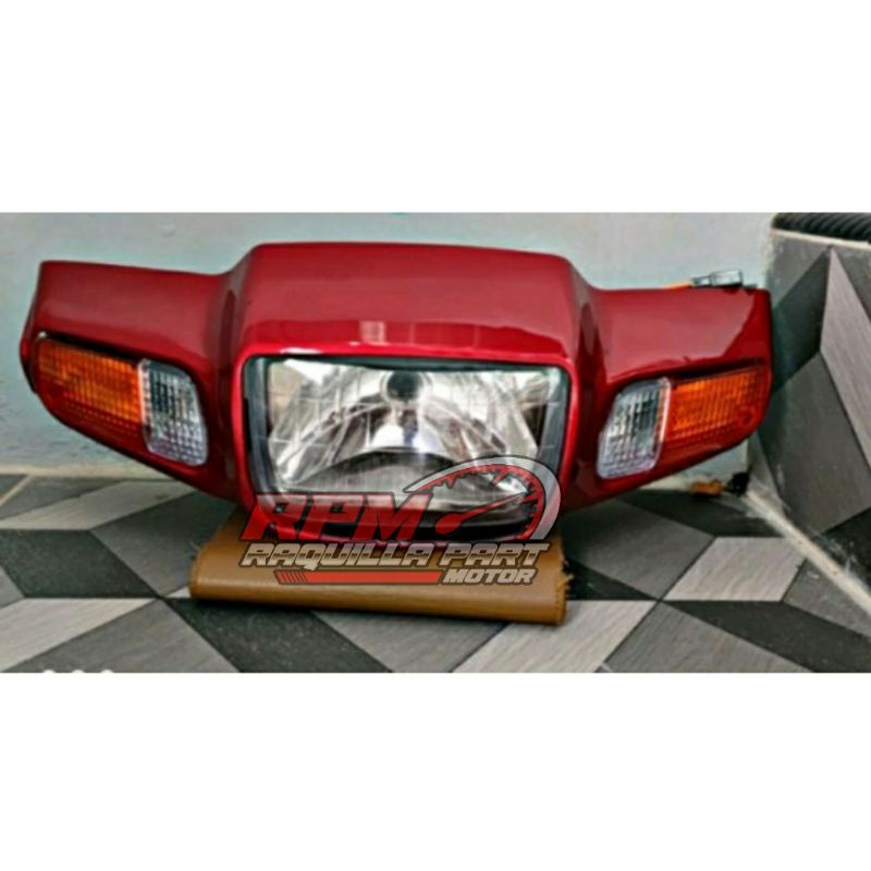 Batok Lampu Depan Honda Astrea Grand Bulus Batok Totok Kepala Depan Astrea Grand Impressa Bulus Set 