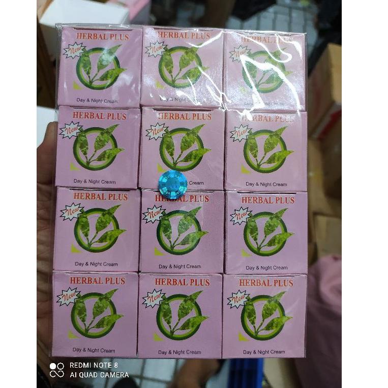 ♡ [12set] CREAM HERBAL PLUS DAY & NIGHT ASLI TREND KEKINIAN 896 る