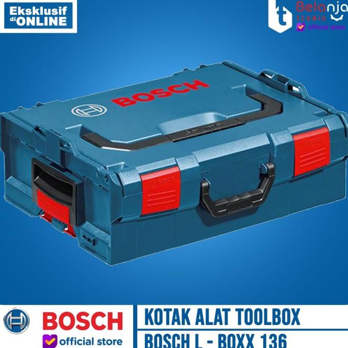 BOSCH Alat L-Boxx 136 Tool Box Tool Kit Kotak Perkakas Plastik Bosch belanjate77 Juara