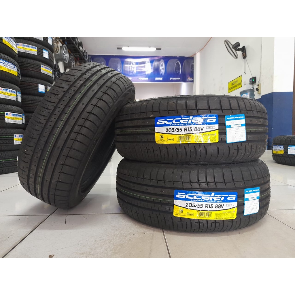 Ban Mobil Ring 15 Tubles Type Accelera PHI-R 205 55 R15 Baru 205/55-15