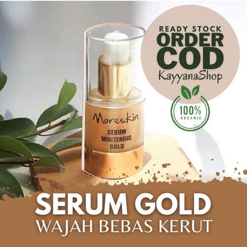 Pemutih Wajah Alami / Serum Gold Original 100% / Serum Wajah / Serum Gold / Serum Pemutih / Pengenca