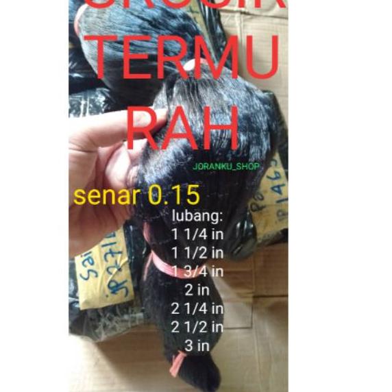 Update - JARING BURUNG EMPRIT KOLIBRI PERKUTUT SENAR HITAM