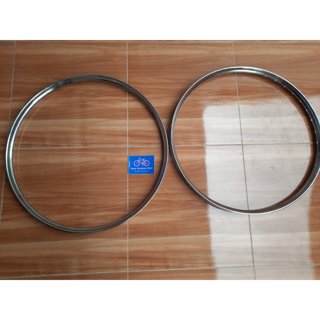 TERMURAH!!! Velg Becak Ukuran 28&quot; Hole 40 / AR4Y4 - 0DE55Y / Satuan / Realpict