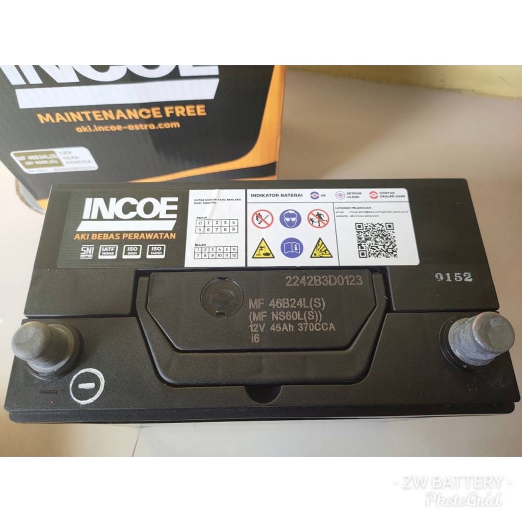 AKI MOBIL YARIS, VIOS, CRV, HRV, CIVIC, SIENTA NS60LS INCOE ASTRA MF