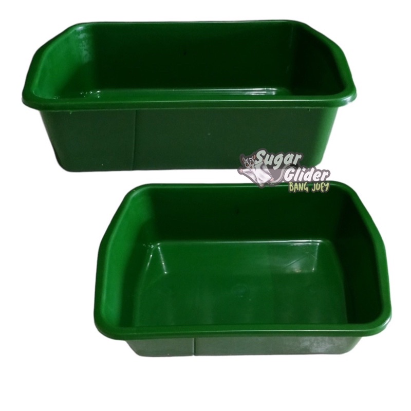 CAT LITTER BOX BAK PASIR TEMPAT PASIR KOYORAN POOP HEWAN BASKOM UK BESAR ( L ) P43 KUCING ANJING