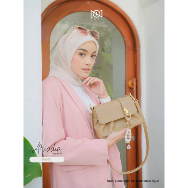 Ready - Arcadia Bag by NOZA (1set dg gantungan) // Tas Selempang Wanita + Gantungan