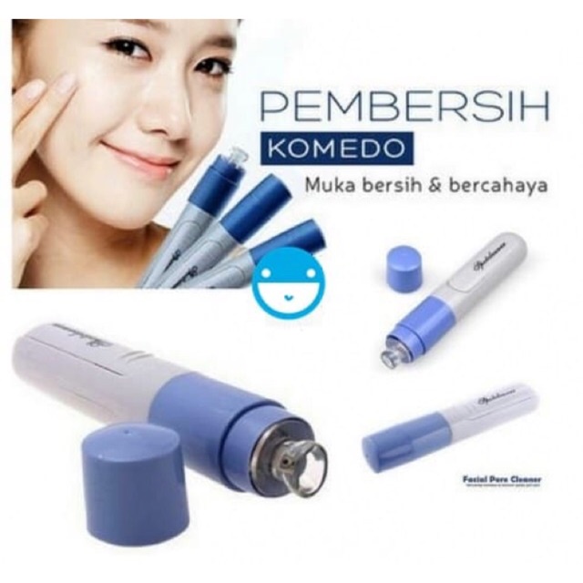 INSTAN Alat Penghilang Komedo Dan Jerawat Pembersih Komedo Di Hidung Pria Vacuum Komedo Wajah Penghi