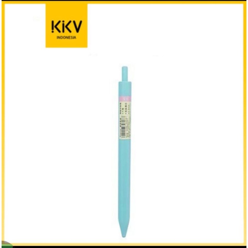 

Pen Gel Black / Pena Hitam / Pulpen Gel Hitam / Pulpen Narita Hexagon 100S - Biru