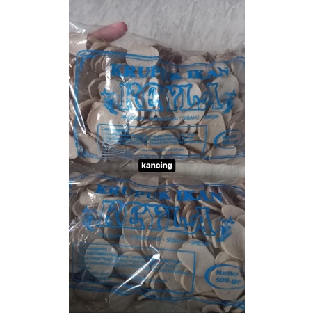

Kerupuk Ikan (Kecil/Kancing) 500 gram