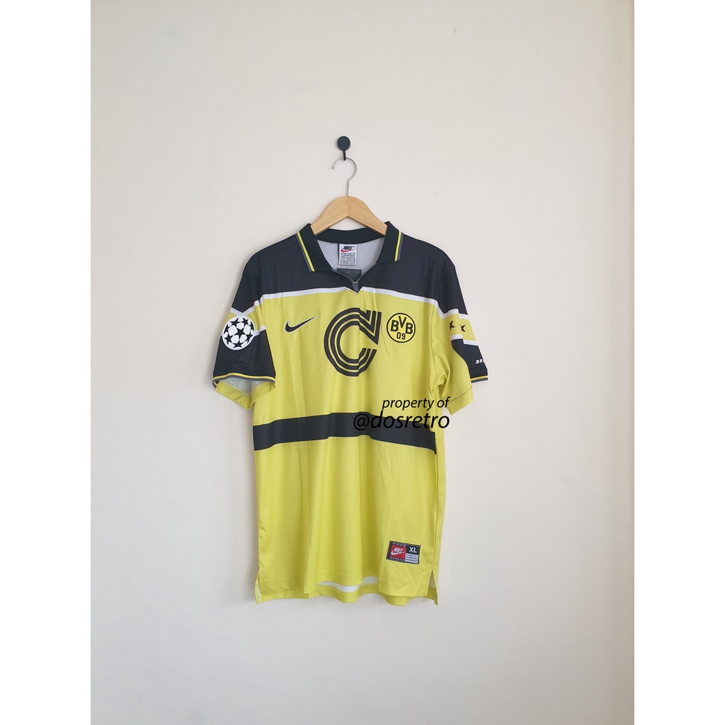 Jersey Retro Dortmund Home Final UCL 1997 1998