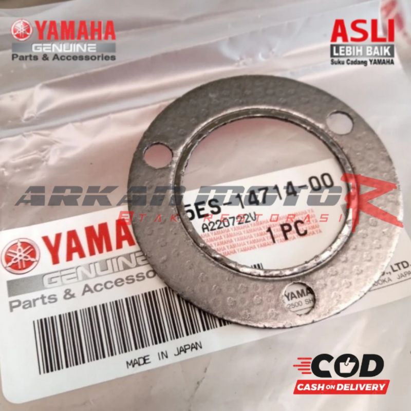 PAKING PACKING UJUNG SARINGAN KNALPOT FIZR F1ZR FIZ R ORIGINAL YAMAHA