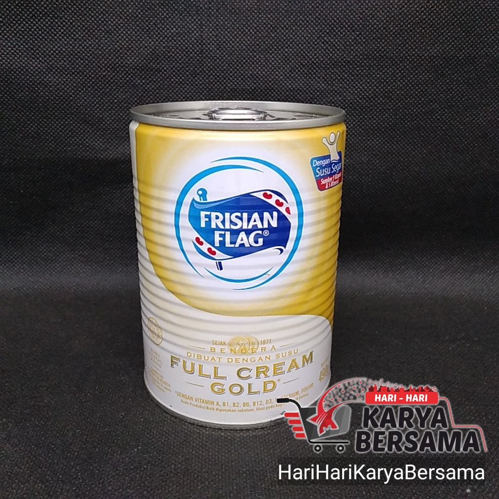 

FRISIAN FLAG FULL CREAM SUSU KENTAL MANIS FULL CREAM GOLD 490GR