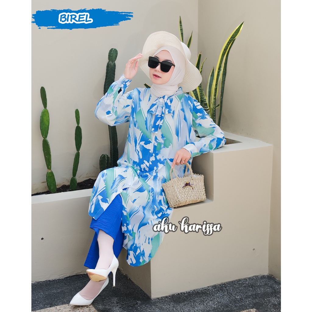 One Set Summer Series Aku Karissa - Long Tunik Set Kulot Wanita